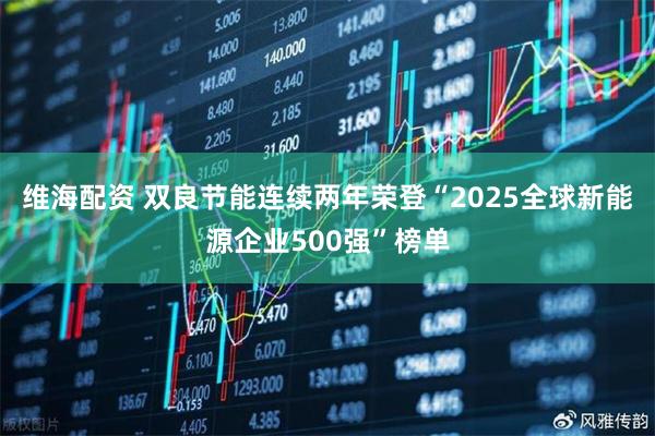维海配资 双良节能连续两年荣登“2025全球新能源企业500强”榜单